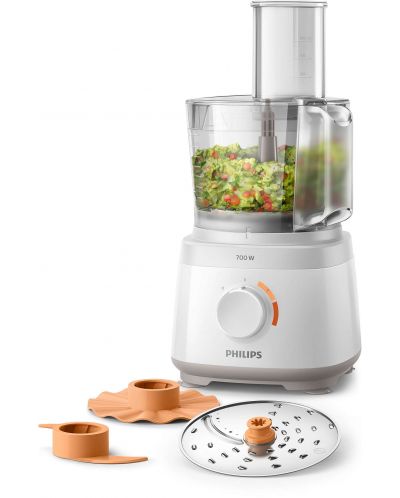 Кухненски робот Philips - HR7320, 700W, 2 степени, 2.1 l, бял - 3