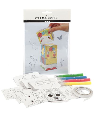 Кубчета за оцветяване и надграждане Creativ Company - Принцеси - 2