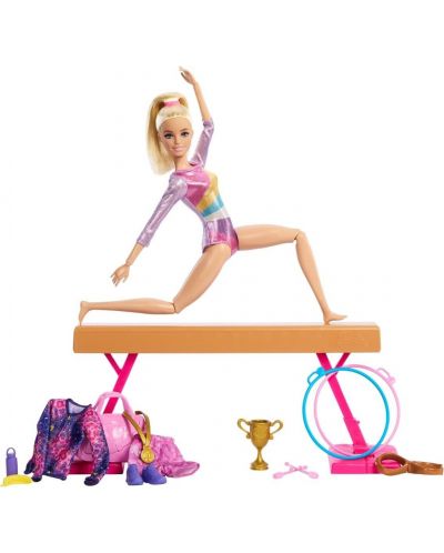 Кукла Barbie You can be anything - Барби гимнастичка, с аксесоари - 2
