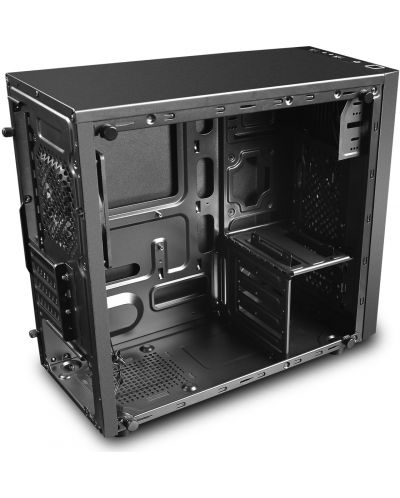 Кутия DeepCool - MATREXX 30, mini tower, черна/прозрачна - 4