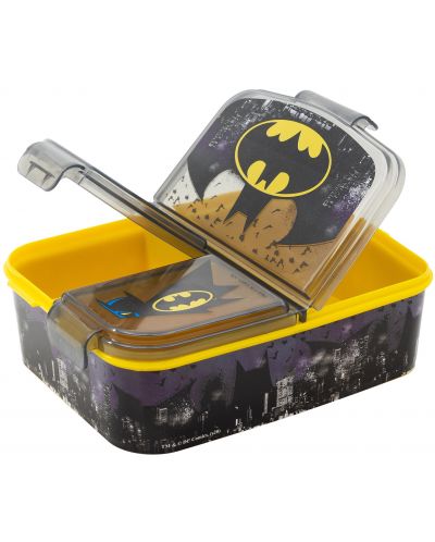 Кутия за храна Batman - с 3 отделения - 3