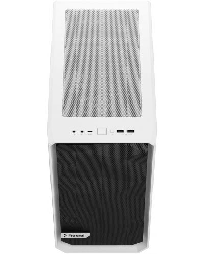 Кутия Fractal Design - Meshify 2, mini tower, бяла/прозрачна - 2