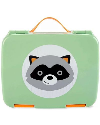 Кутия за храна Skip Hop Zoo - Bento, Raccoon - 1