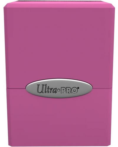 Кутия за карти Ultra Pro Satin Cube - Hot Pink (100+ бр.) - 4