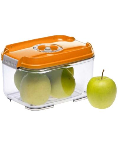 Кутия за вакуумиране Status - Health, 2 l, BPA Free, оранжева - 2