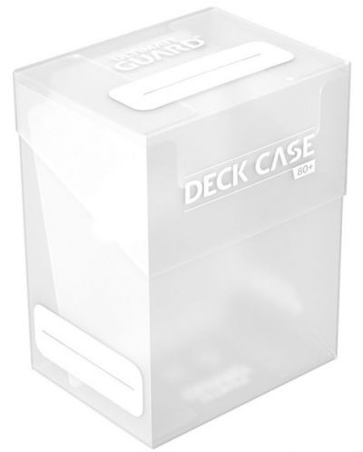 Кутия за карти Ultimate Guard Deck Case Standard Size - Transparent (80 бр.) - 1
