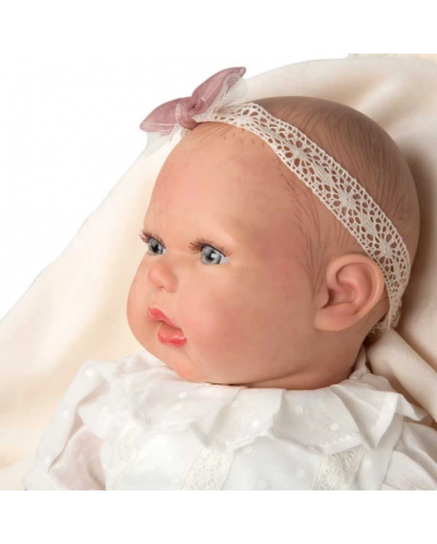 Кукла-бебе Arias - Далия с лента за коса и аксесори, 45 cm - 3