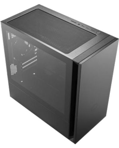 Кутия Cooler Master - Silencio S400, mini tower, черна/прозрачна - 4