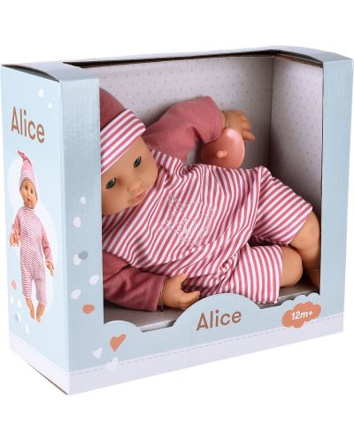 Кукла-бебе Magtoys - Алис, с биберон, 30 cm - 2