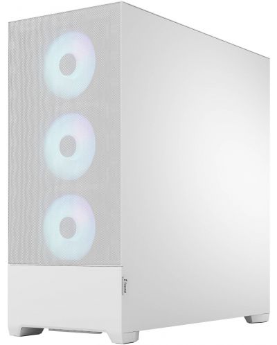 Кутия Fractal Design - Pop XL Air RGB, full tower, бяла/прозрачна - 5