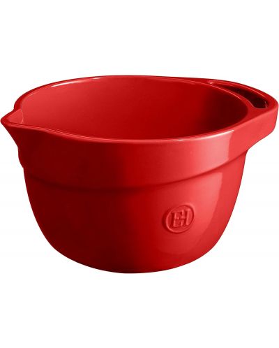 Купа за смесване Emile Henry - Mixing Bowl, 4.5 L, червен - 1