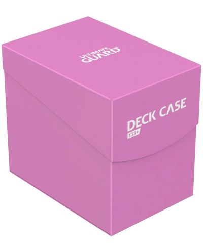 Кутия за карти Ultimate Guard Deck Case Standard Size - Розова (133+ бр.) - 1