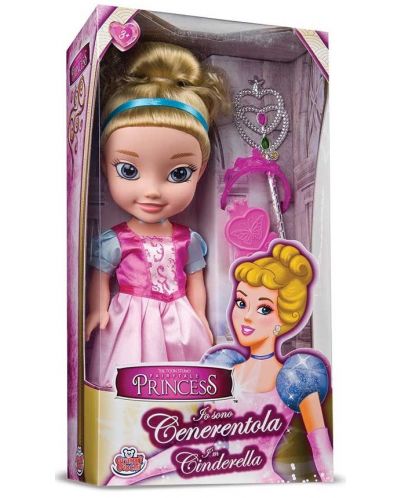 Кукла Giochi Preziosi Fairytale Princess - Пепеляшка, с жезъл