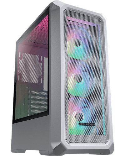 Кутия COUGAR - Archon 2 Mesh RGB, mid tower, бяла/прозрачна - 1