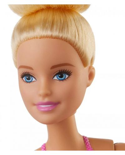 Кукла Mattel Barbie - Балерина, с руса коса и розова рокля - 4