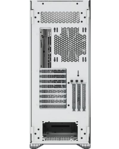 Кутия Corsair - 7000D Airflow, full tower, бяла/прозрачна - 7