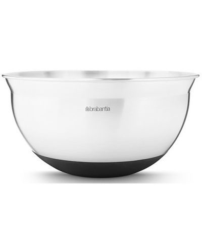 Купа за бъркане Brabantia - 1.6 l, Matt Steel/Black - 1