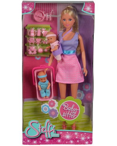Кукла Simba Toys Steffi Love - Стефи детегледачка, асортимент - 1