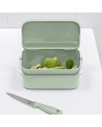 Кутия за хранителни отпадъци Brabantia - SinkSide Jade Green - 4
