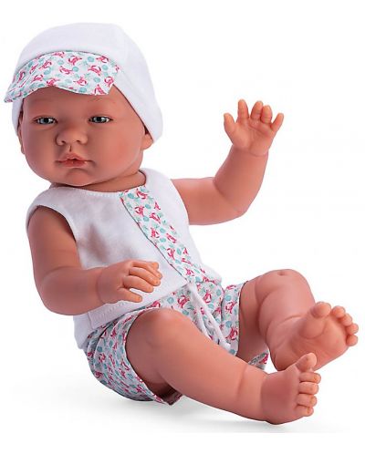 Кукла Asi Dolls - Бебе Пабло, с плажен тоалет, 43 cm - 1