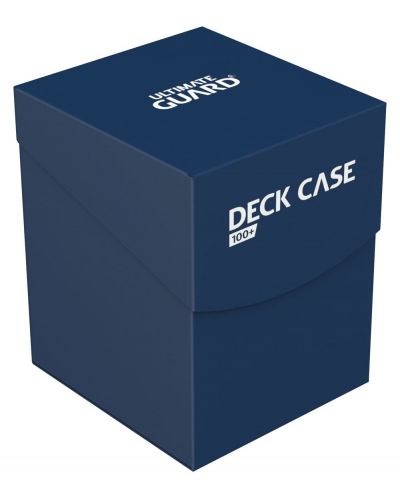 Кутия за карти Ultimate Guard Deck Case Standard Size - Синя (100 бр.) - 1