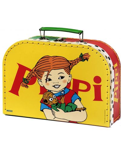 Куфарът на Пипи Pippi - Жълт, 25 cm - 2