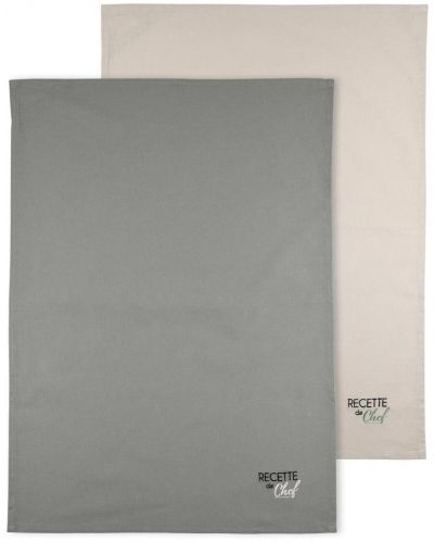 Кухненска кърпа STOF - Duo, Office, 50 x 70 cm, каки/бежова, асортимент - 1