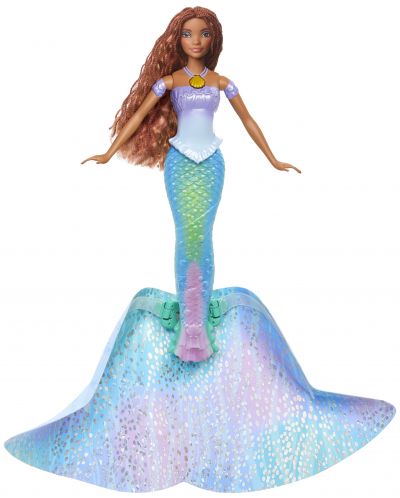 Кукла Disney The Little Mermaid - Ариел с рокля-опашка - 5