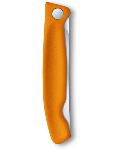 Кухненски сгъваем нож Victorinox - Swiss Classic, 11 cm, оранжев - 2