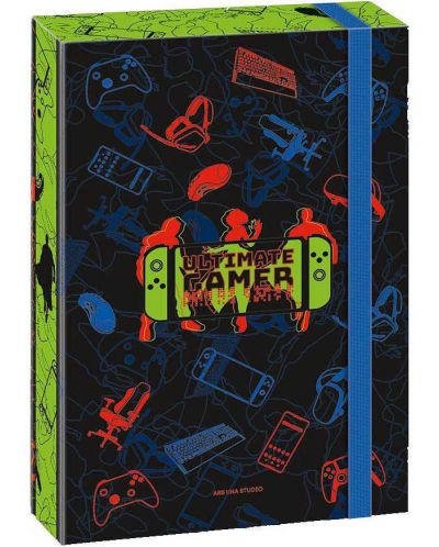 Кутия с ластик Ars Una Ultimate Gamer - А4 - 1