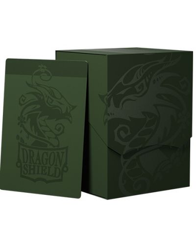 Кутия за карти Dragon Shield Deck Shell - Forest Green (100 бр.) - 2