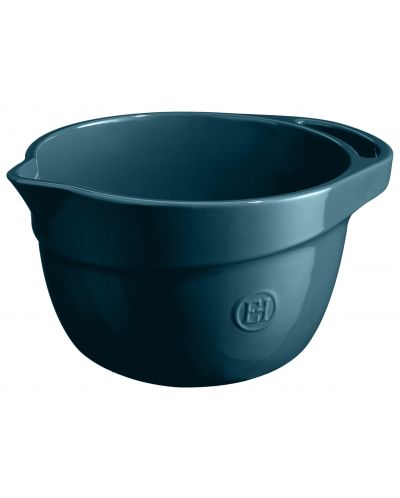 Купа за смесване Emile Henry - Mixing Bowl, 4.5 л, синьо-зелена - 1