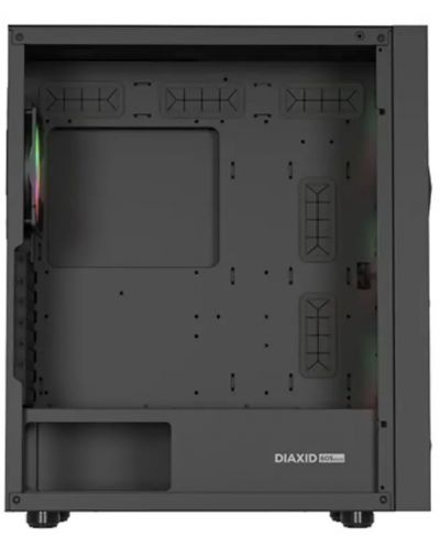 Кутия Genesis  - DIAXID 605 RGB, mid tower, черна/прозрачна - 3