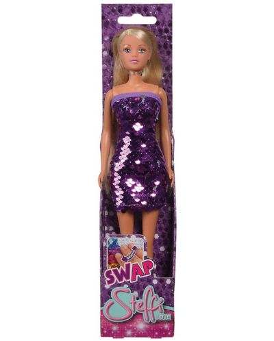 Кукла Simba Toys Steffi Love - Стефи, с рокля на пайети, 29 cm - 5