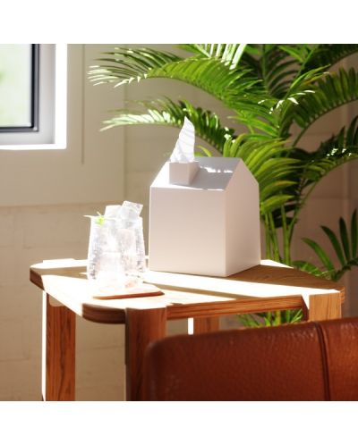 Кутия за салфетки Umbra - Casa, 17 x 13 x 13 cm, бяла - 8