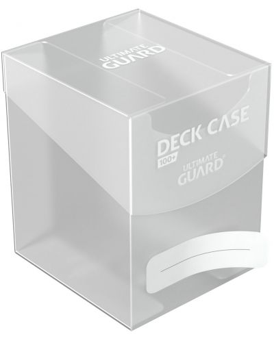 Кутия за карти Ultimate Guard Deck Case Standard Size - Прозрачна (100+ бр.) - 2