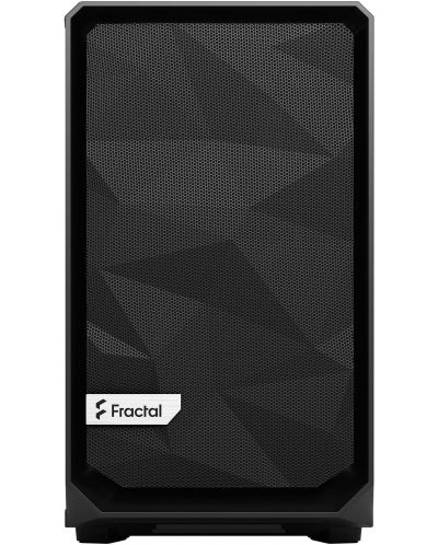 Кутия Fractal Design - Meshify 2 Nano, mini tower, черна/прозрачна - 1