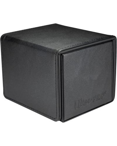 Кутия за карти Ultra Pro Vivid Alcove Edge - Black (100 бр.) - 1