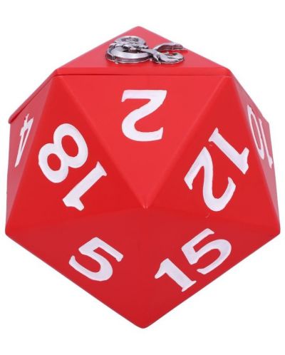 Кутия за зарове Nemesis Now Games: Dungeons & Dragons - D20, 13 cm - 6