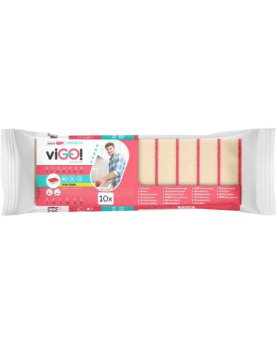 Кухненски гъби viGО! - Premium, 10 броя - 1