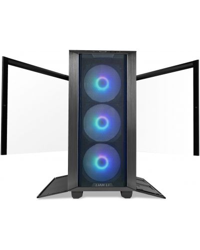 Кутия Lian-Li - Lancool III RGB, mid tower, черна/прозрачна - 6