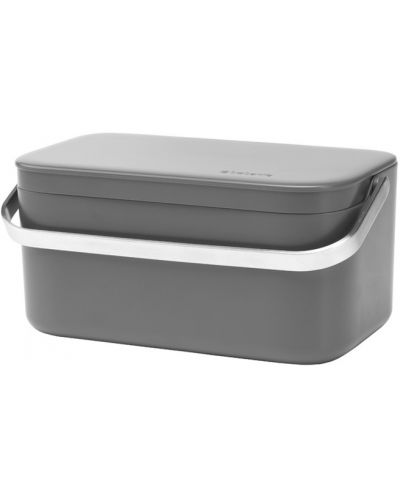 Кутия за хранителни отпадъци Brabantia - SinkSide Dark Grey - 4