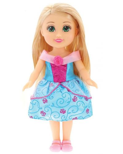 Кукла Funville Sparkle Girlz - Принцеса, 33 cm, със синя рокличка - 1