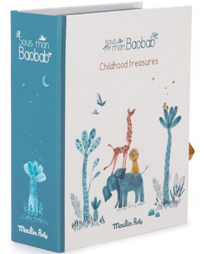 Кутия за бебешки спомени Moulin Roty Sous mon baobab - 1