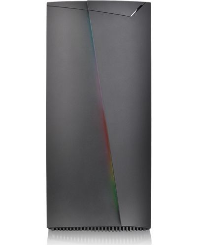 Кутия Thermaltake - H350 RGB, mid tower, черна/прозрачна - 2