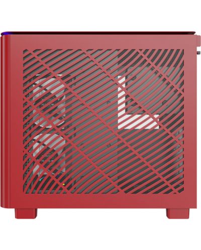Кутия MONTECH - KING 95 Pro, mid tower, червена/прозрачна - 6