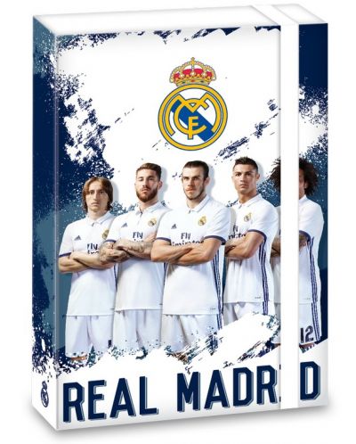 Кутия с ластик Ars Una Real Madrid А4 - 1