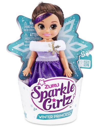 Кукла Zuru Sparkle Girlz - Зимна принцеса в конус, асортимент - 2
