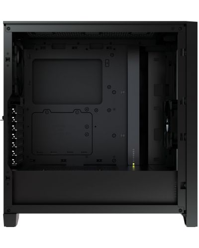 Кутия Corsair - 4000D Airflow, mid tower, черна/прозрачна - 6