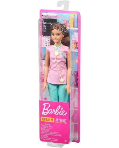 Кукла Mattel Barbie - С професия, Лекарка - 2